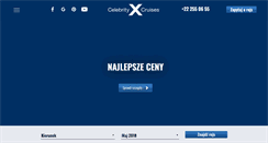 Desktop Screenshot of celebritycruises.pl