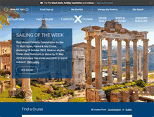 Tablet Screenshot of celebritycruises.co.uk