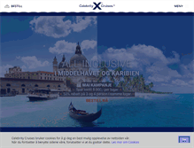 Tablet Screenshot of celebritycruises.no